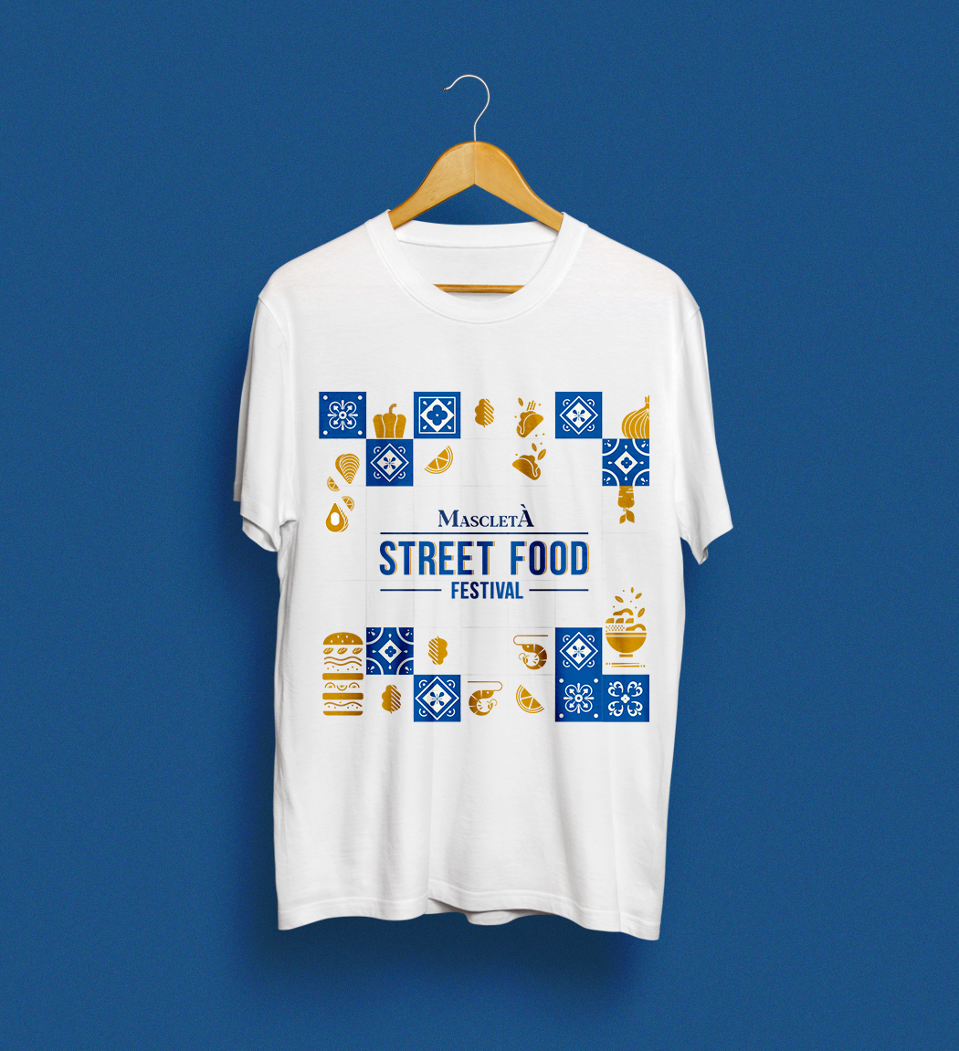 Mascletà Street Food Festival visual identity design by Gelpi Design