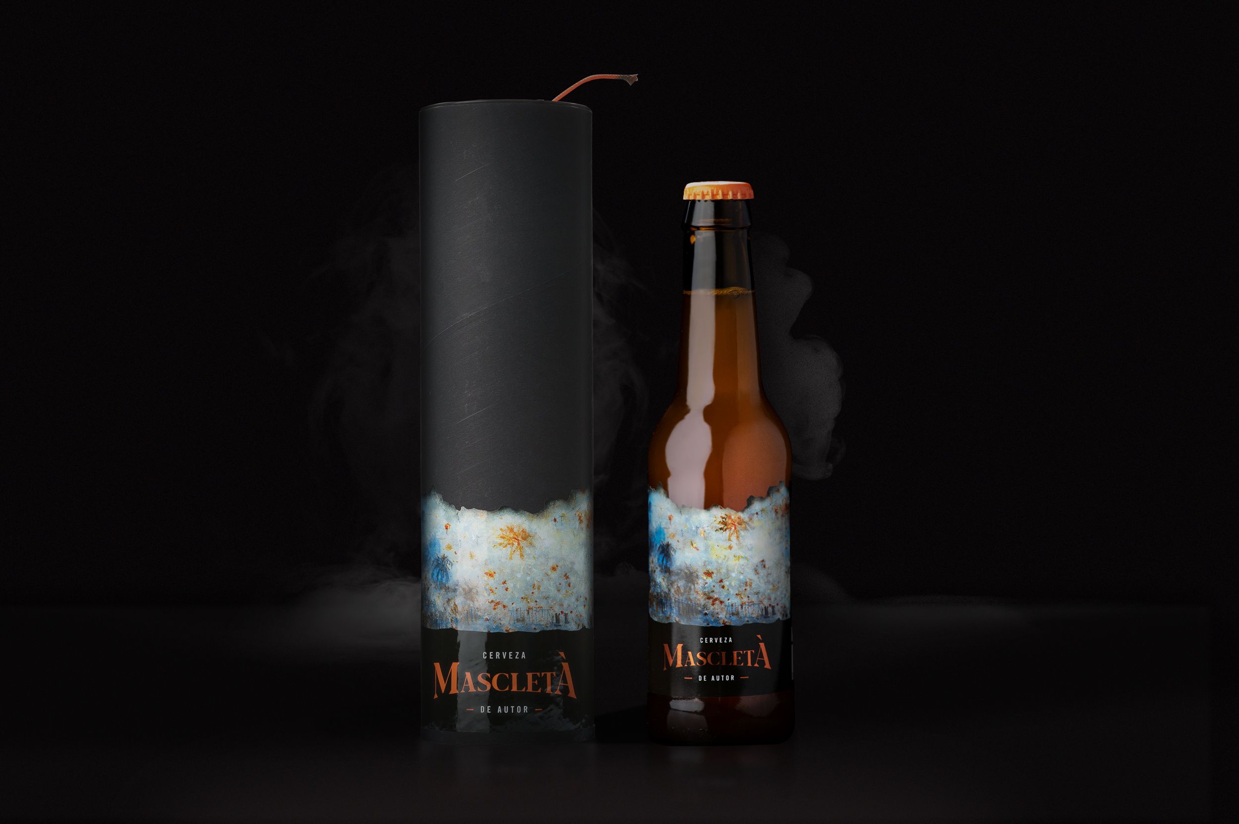 Diseño Pack para Cerveza Mascletá