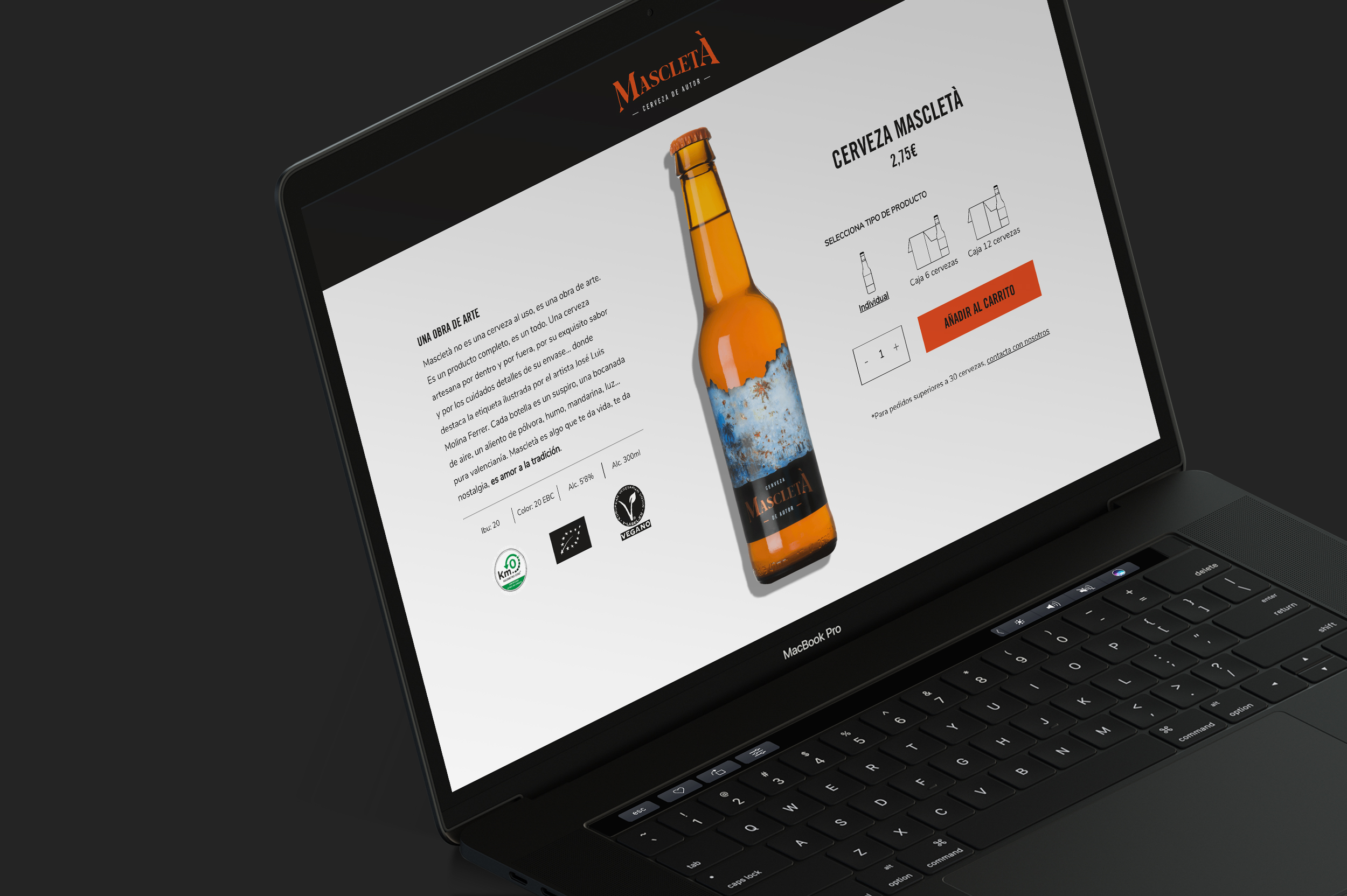 Cerveza Mascletá tienda online y web