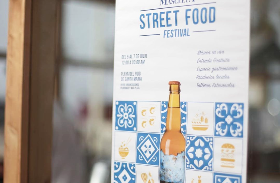 Mascleta Street Food Festival por Cerveza Mascletà